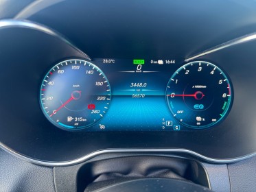 Mercedes glc 300 de amg line 9g-tronic 4matic toit ouvrant / full black 12 mois garantie occasion simplicicar lyon nord...