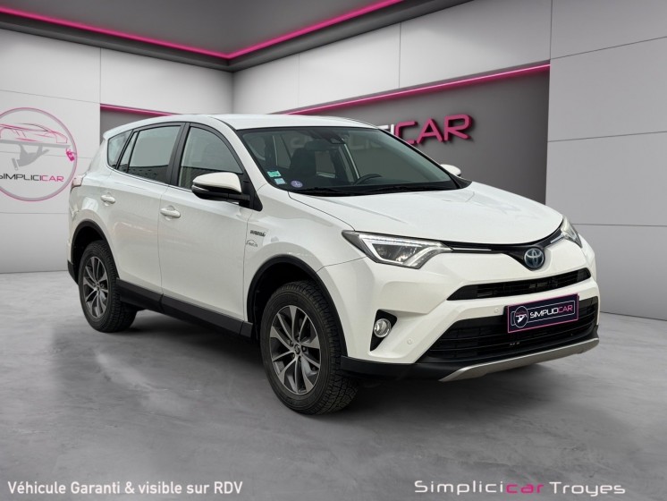 Toyota rav4 hybride 197ch awd dynamic attelage caméra de recul régulateur garantie 12 mois occasion barberey simplicicar...