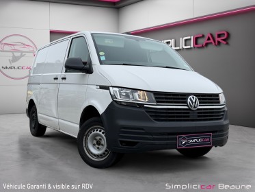 Volkswagen transporter 6.1 van itre l1h1 2.0 tdi 110 bvm5 business line garantie 12 mois occasion simplicicar beaune...