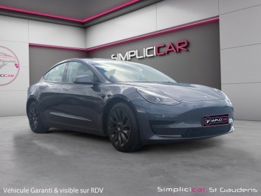 Tesla model 3 autonomie standard rwd caméra de recul toit panoramique sièges chauffants garantie 12 mois occasion...