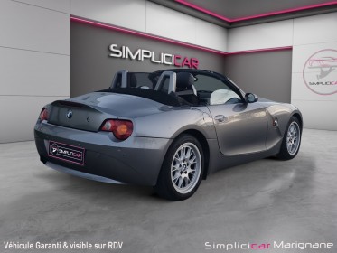 Bmw z4 z4 2.2i roadster radar arrière, capote électrique, sièges chauffants garantie 12 mois occasion simplicicar...