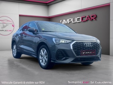 Audi q3 sportback 35 tdi 150 ch s tronic 7 design sièges chauffants attelage gps garantie 12 mois occasion simplicicar...
