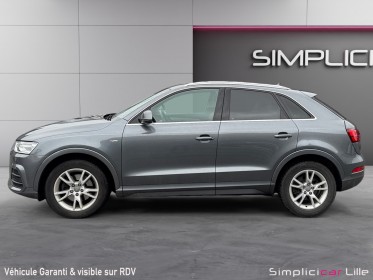 Audi q3 q3 2.0 tdi 150 ch s tronic 7 quattro s line suivi constructeur toit panormaique 4 pneus neige offerts occasion...