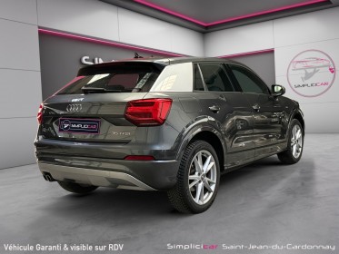Audi q2 q2 35 tfsi cod 150 s tronic 7 s line carplay garantie 12 mois occasion simplicicar saint-jean simplicicar...