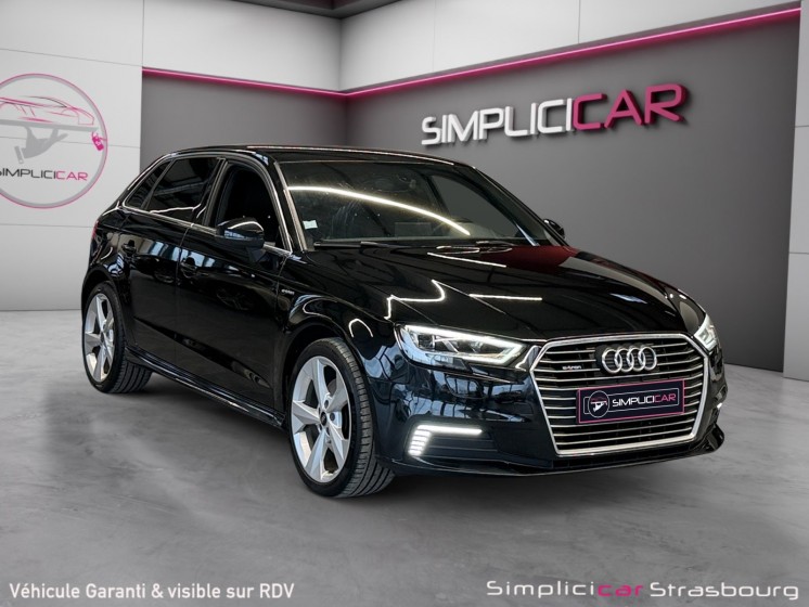 Audi a3 sportback 1.4 tfsi s line e-tron 204 s tronic 6 - keyless go - feux full led - virtual cockpit - clim bizone occasion...