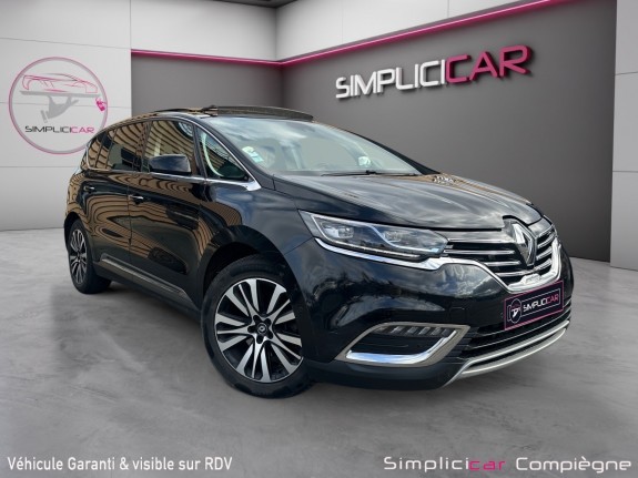 Renault espace v initiale paris 1.6 160ch 4 control - boite auto - full - faible km - 7 places - occasion simplicicar...