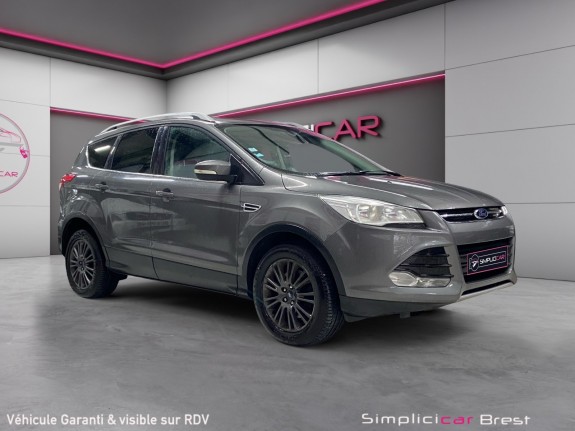 Ford kuga 2.0 tdci 115ch fap 4x2 titanium - garantie 12 mois - attelage occasion simplicicar brest simplicicar simplicibike...