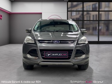 Ford kuga 2.0 tdci 115ch fap 4x2 titanium - garantie 12 mois - attelage occasion simplicicar brest simplicicar simplicibike...