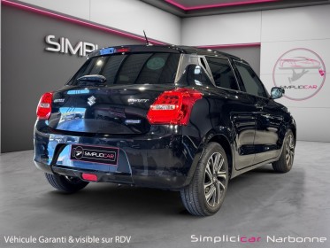 Suzuki swift 1.2 dualjet hybrid auto cvt 1ère main carplay keyless garantie 12 mois occasion simplicicar narbonne...