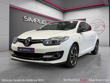 Renault megane iii coupe dci 110 eco2 bose edc garantie 12 mois caméra de recul occasion simplicicar narbonne simplicicar...
