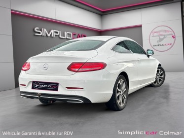 Mercedes classe c coupe 180 9g-tronic caméra de recul sièges chauffants garantie 12 mois occasion simplicicar colmar...