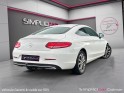 Mercedes classe c coupe 180 9g-tronic caméra de recul sièges chauffants garantie 12 mois occasion simplicicar colmar...