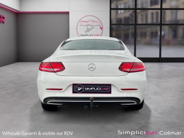 Mercedes classe c coupe 180 9g-tronic caméra de recul sièges chauffants garantie 12 mois occasion simplicicar colmar...