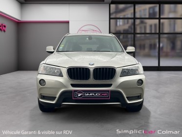 Bmw x3 f25 xdrive 20d 184ch steptronic a entretien et distribution à jour garantie occasion simplicicar colmar simplicicar...