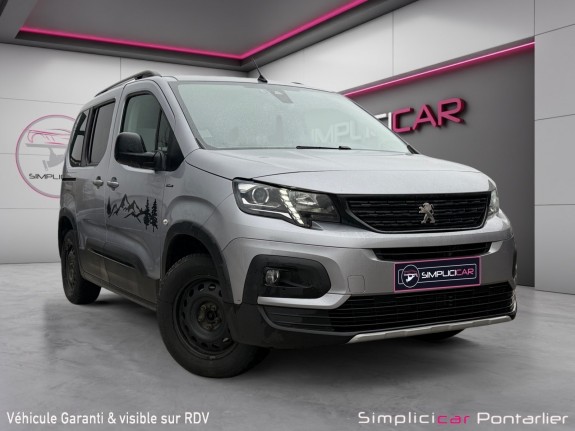 Peugeot rifter standard bluehdi 130 ss bvm6 gt line garantie 12mois minimum occasion simplicicar pontarlier auto  simplicicar...