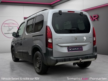 Peugeot rifter standard bluehdi 130 ss bvm6 gt line garantie 12mois minimum occasion simplicicar pontarlier auto  simplicicar...