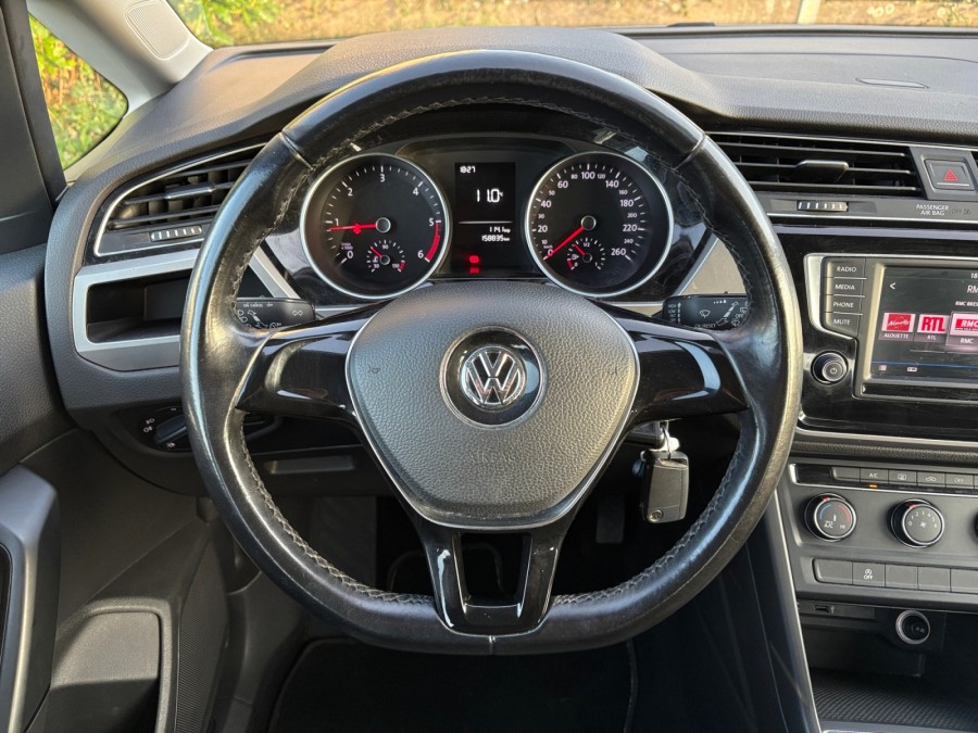 VOLKSWAGEN d'occasion TOURAN 1.6 TDI 115 TRENDLINE 7P de 2017 Brest