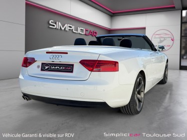 Audi a5 cabriolet 2.0 tdi 190 s tronic 7 avus suivi complet audi  garantie 12 mois occasion simplicicar toulouse sud...