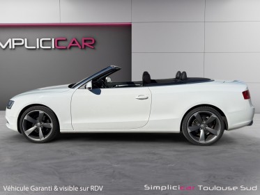 Audi a5 cabriolet 2.0 tdi 190 s tronic 7 avus suivi complet audi  garantie 12 mois occasion simplicicar toulouse sud...