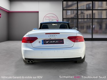 Audi a5 cabriolet 2.0 tdi 190 s tronic 7 avus suivi complet audi  garantie 12 mois occasion simplicicar toulouse sud...