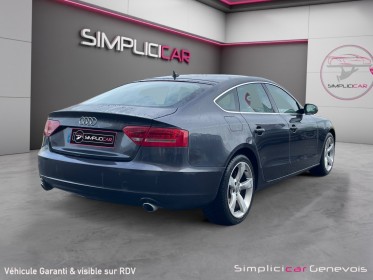 Audi a5 sportback v6 tdi 240 ambition luxe quattro s tro - bo - to - cuir - garantie 12 mois occasion simplicicar genevois...