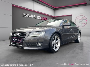 Audi a5 sportback v6 tdi 240 ambition luxe quattro s tro - bo - to - cuir - garantie 12 mois occasion simplicicar genevois...