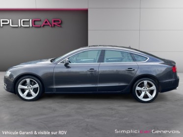 Audi a5 sportback v6 tdi 240 ambition luxe quattro s tro - bo - to - cuir - garantie 12 mois occasion simplicicar genevois...