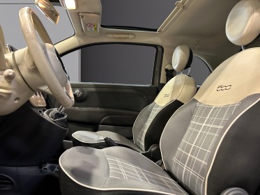 Fiat 500 serie 4 1.2 69 ch lounge toit panoramique garantie 12 mois occasion montpellier (34) simplicicar simplicibike france