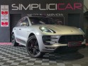 Porsche macan turbo 3.6 v6 400 ch pdk pack carbone - garantie 12 mois - occasion  simplicicar aix les bains simplicicar...