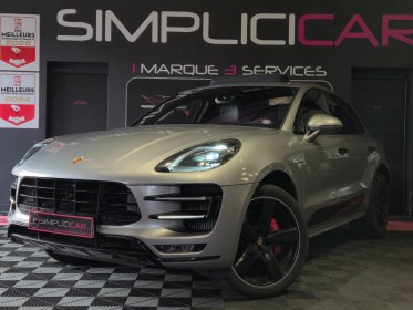Porsche macan turbo 3.6 v6 400 ch pdk pack carbone - garantie 12 mois - occasion  simplicicar aix les bains simplicicar...