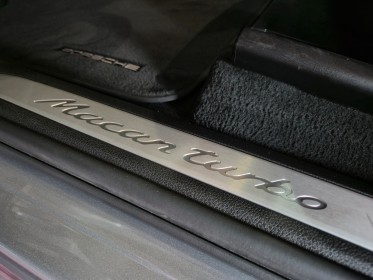 Porsche macan turbo 3.6 v6 400 ch pdk pack carbone - garantie 12 mois - occasion  simplicicar aix les bains simplicicar...