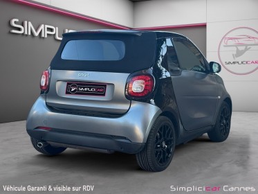 Smart fortwo cabrio 0.9 90 ch ss ba6 prime occasion cannes (06) simplicicar simplicibike france