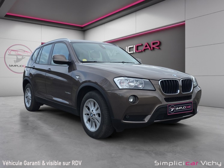 Bmw x3 f25 xdrive 20d 184ch excellis steptronic bva8 révisée garantie 12 mois radars de stationnement avant et arrière......