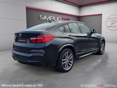 Bmw x4 f26 xdrive 30d 258 ch m sport a 8hp zf sièges electriques caméra de recul garantie 12 mois occasion simplicicar...