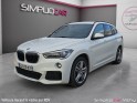 Bmw x1 f48 sdrive 20 d 190 ch bva8 m sport révisée garantie 12 mois attelage amovible hayon electrique caméra de recul...
