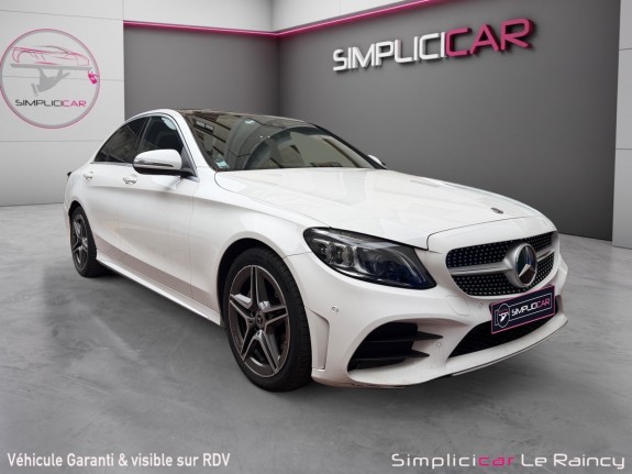 Mercedes classe c 200 d 9g-tronic amg line toit ouvrant carplay entretiens et garantie mercedes 12 mois occasion simplicicar...
