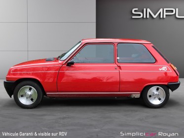 Renault r5 alpine 93ch etat neuf dossier complet garantie 12 mois occasion simplicicar royan simplicicar simplicibike france