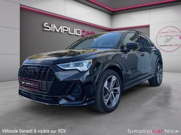 Audi q3 35 tdi 150 s tronic 7 s line occasion  simplicicar nice - pfvauto simplicicar simplicibike france