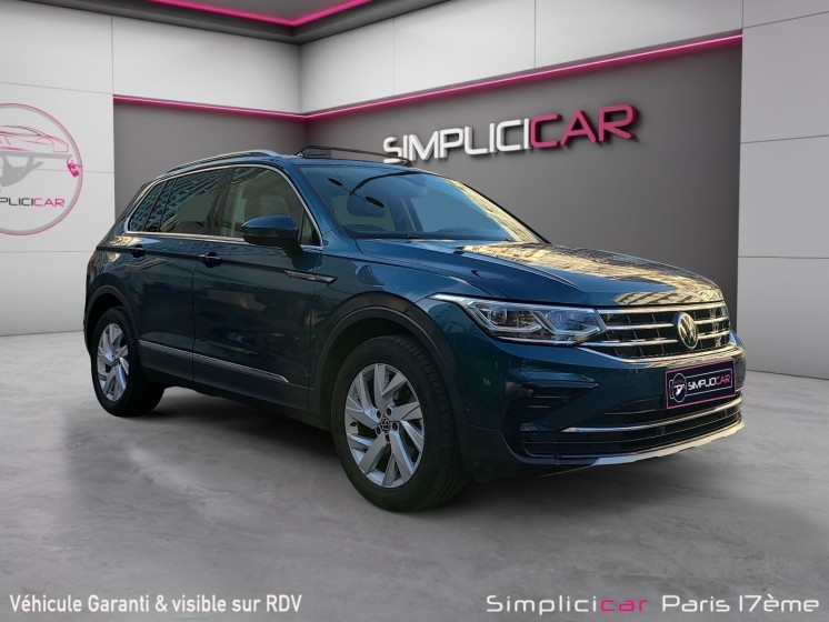Volkswagen tiguan 1.5 tsi 150ch dsg7 elegance exclusive occasion paris 17ème (75)(porte maillot) simplicicar simplicibike...