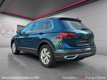 Volkswagen tiguan 1.5 tsi 150ch dsg7 elegance exclusive occasion paris 17ème (75)(porte maillot) simplicicar simplicibike...