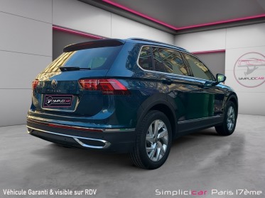 Volkswagen tiguan 1.5 tsi 150ch dsg7 elegance exclusive occasion paris 17ème (75)(porte maillot) simplicicar simplicibike...