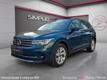 Volkswagen tiguan 1.5 tsi 150ch dsg7 elegance exclusive occasion paris 17ème (75)(porte maillot) simplicicar simplicibike...
