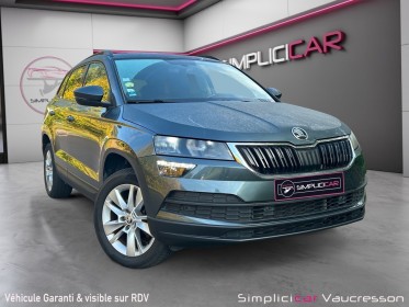 Skoda karoq 1.6 tdi 116 ch dsg7 ambition occasion simplicicar vaucresson simplicicar simplicibike france