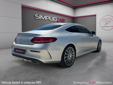 Mercedes classe c coupe 220 d 4matic 9g-tronic amg-line - caméra recul - carplay - carnet entretien occasion réunion ville...