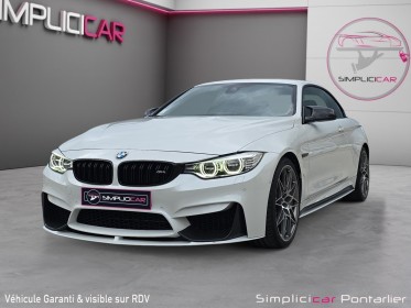 Bmw m4 cabriolet f83 competition 450 ch dkg7 m performance garantie 12 mois occasion simplicicar pontarlier auto  simplicicar...