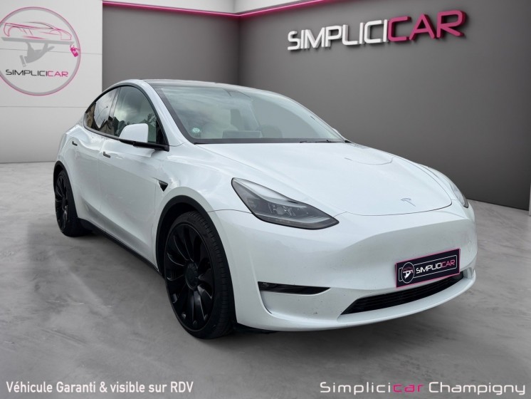 Tesla model y performance dual motor awd autopilot ameliore inclus occasion champigny-sur-marne (94) simplicicar simplicibike...