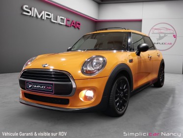 Mini one 1.5 75ch salt jantes 16' noires toit ouvrant origine france garantie 12 mois occasion simplicicar nancy simplicicar...