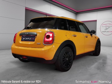 Mini one 1.5 75ch salt jantes 16' noires toit ouvrant origine france garantie 12 mois occasion simplicicar nancy simplicicar...