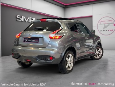 Nissan juke bvm6 tekna 115cv start/stop/toit ouvrant/sieges chauffants occasion simplicicar annecy simplicicar simplicibike...