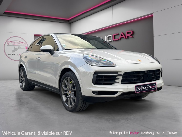 Porsche cayenne coupe e-hybrid 3.0 v6 462 ch tiptronic bva carplay porsche approuved occasion simplicicar mery-sur-oise...